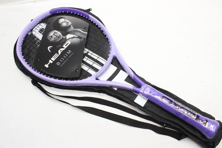 *NEW* 2026 HEAD BOOM JUNIOR 26" TENNIS RACQUET (4 0/8) PRE-STRUNG W/ COVER