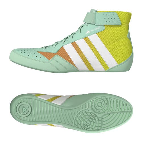 Adidas HVC Prime Mint/Pink/Lemon Wrestling Shoes NEW