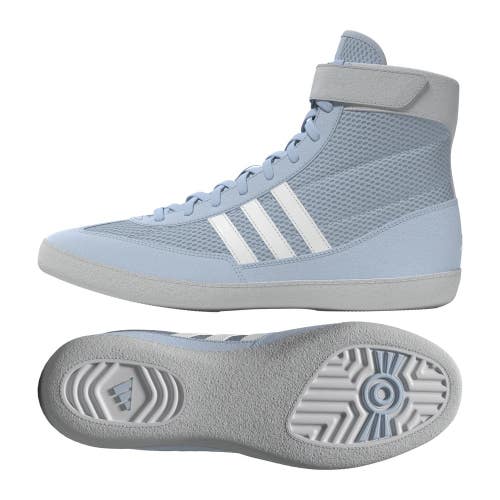 Adidas Combat Speed 4 Sky/White/Grey Women's Wrestling Shoes NEW