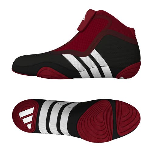 Adidas Speedex Ultra Zip Black/Red/White Wrestling Shoes NEW