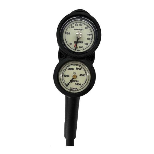 Mares M Console 3-Gauge Dive Gauge