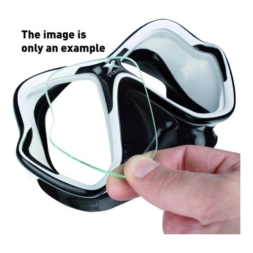 Mares Visual Aid X-Vision Mid Negative Mask Lens