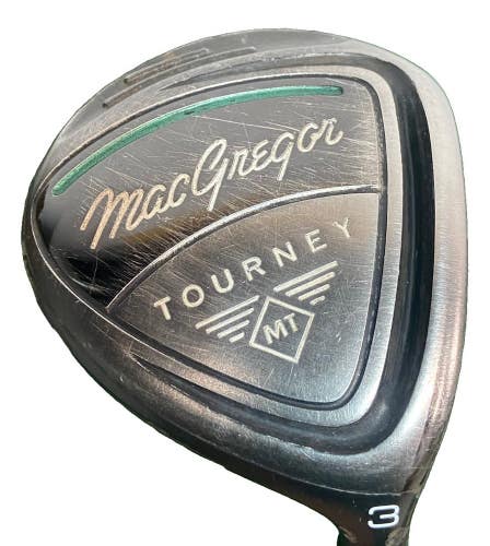 MacGregor Tourney MT 3 Wood 15* RH Men's Regular Graphite 42.5" New Jumbo Grip