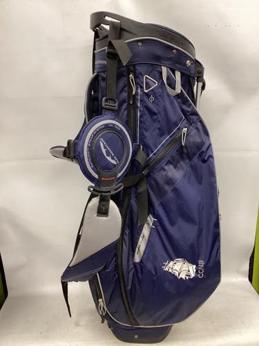 Used Sun Mountain 4 SLOT STAND BAG Mens Stand Bag Navy Blue 11851-S000051781