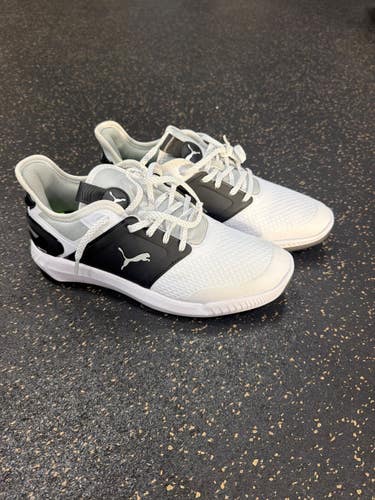 Used Puma Mens Golf Shoes White Senior 8.5 11337-S000496561