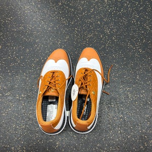 Used Puma ARNOLD PALMER COLLECTION Mens Golf Shoes Brown Senior 9 11337-S000496548