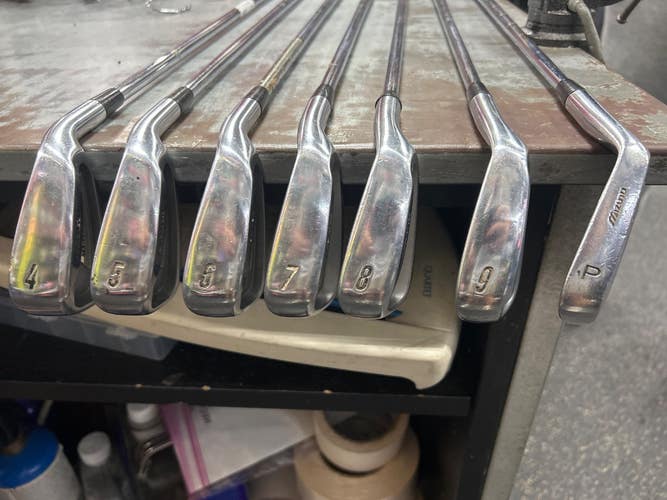 Used Mizuno MX-17 Mens Iron Set RH 4I-PW 11337-S000496529