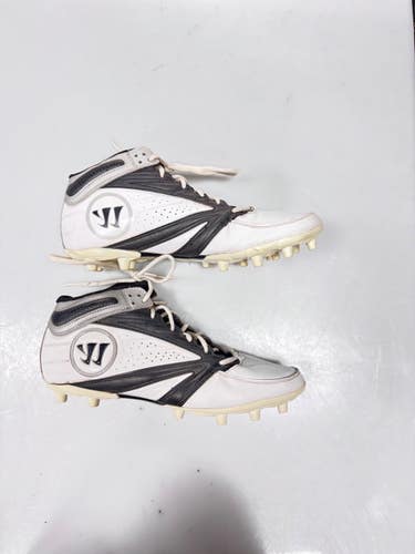 Used Warrior Adult FB Cleats White Senior 12 11860-C000315454