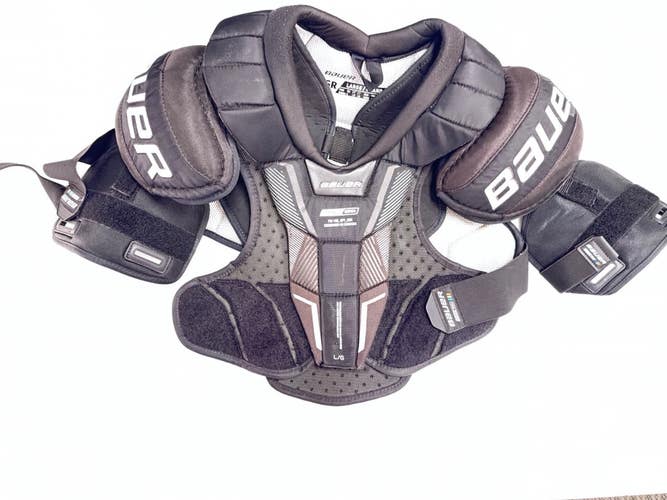 Used Bauer PRO Senior Shoulder Pads LG 11860-S000315446