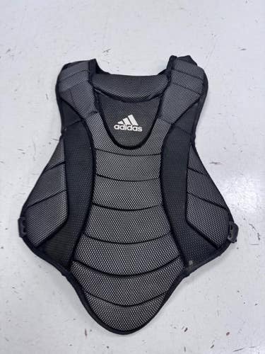 Used Adidas BLACK Catchers Chest Protector Black Youth 11860-S000315410