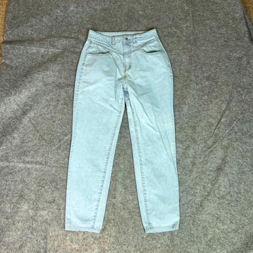 Princess Polly Womens Jeans 8 Blue Denim Pant Straight Light High Rise Casual