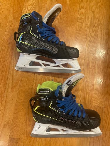 2021 Bauer GSX Hockey Goalie Skates Regular Width 7 (Used)