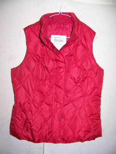 Eddie Bauer  Down Vest, Women's Medium