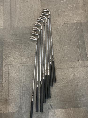 Used Taylormade SUPERSTEEL BURNER Mens Iron Set RH 3I-PW 11614-S000243852