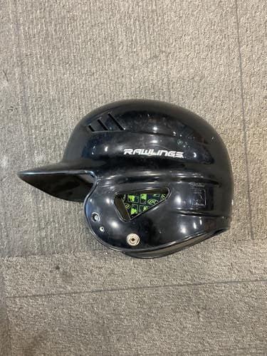 Used Rawlings ELIAS JOHNSON Batting Helmet No Mask Black S/M 11614-S000243850
