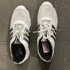 Used Adidas Mens Golf Shoes White Senior 9 11614-S000243846