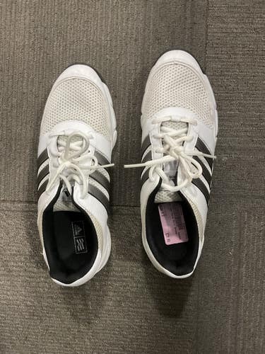 Used Adidas Mens Golf Shoes White Senior 9 11614-S000243846