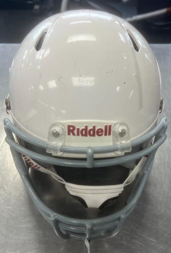 Used Schutt SPEED YOUTH FB Helmet White SM 11497-S000161381