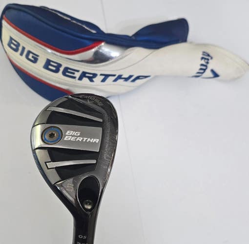 NICE! LADIES 2016 Callaway Big Bertha OS 5 Hybrid 25 Degree / Recoil Graphite Wo