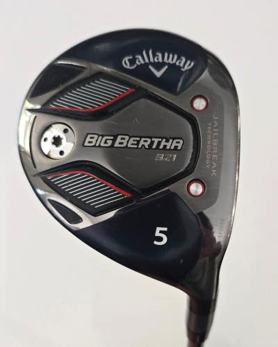 GREAT! Callaway Big Bertha B21 5 Wood / RCH Graphite Senior Flex Shaft