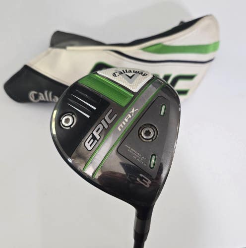 NICE!! LADIES Callaway EPIC Max 3 Wood / Cypher Women's Flex Graphite Shaft