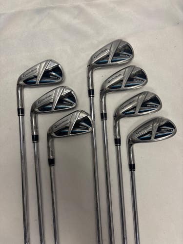 Used Taylormade SIM MAX Mens Iron Set LH 5I-SW 11490-S000277306