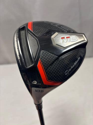 Used Taylormade M6 Mens Driver LH 10.5 Degree 11490-S000277302