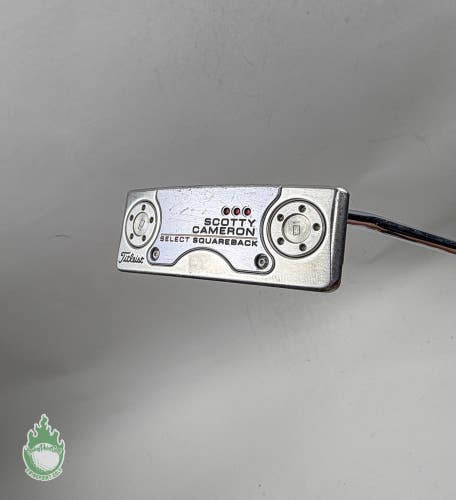 Used 2018 Titleist Scotty Cameron Select Squareback 35" Putter Steel Golf Club