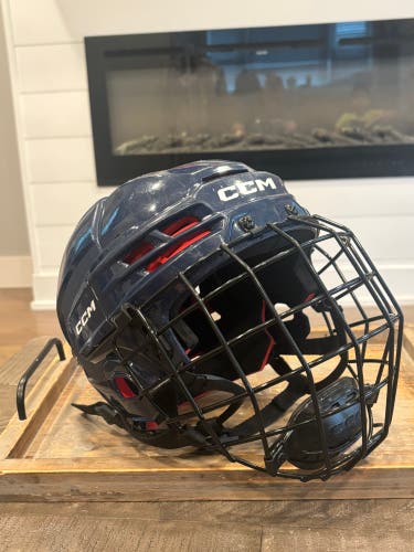 Small CCM Tacks 70 Helmet (Combo)