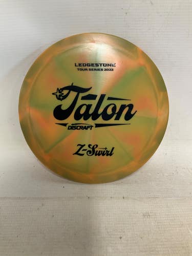 Used Discraft TALON Z-SWIRL Disc Golf Driver Brown 168g 11823-S000041727