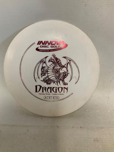 Used Innova DRAGON FLOATER Disc Golf Driver White 11823-S000041684