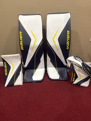 36" Bauer Flylite size XL Goalie Full Set Pro Stock (New) Item#BSXL