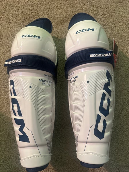 Senior CCM Vector plus 14" Shin Pads (New) 2024 model