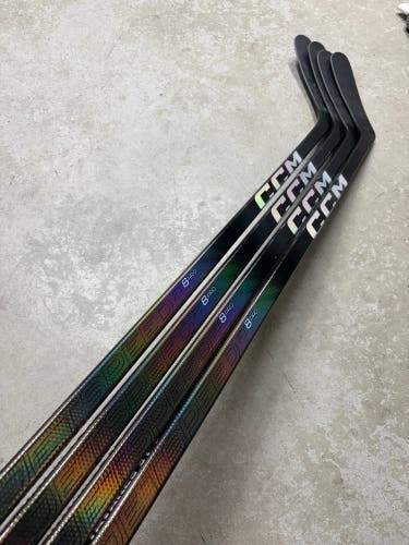 4 Pack 90 Flex P90  Senior CCM FT8 Pro Left Hand Hockey Stick Pro Stock (New)