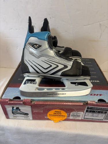 Black CCM Hockey Skates Regular Width 12 (New)