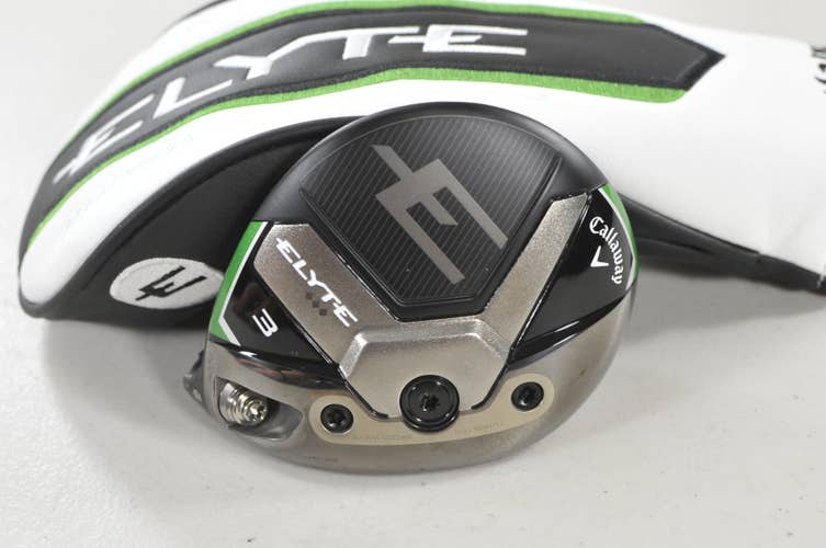 Callaway Elyte Triple Diamond 3-15* Fairway Wood HEAD ONLY with Cover #226780