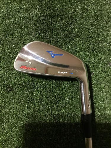 Mizuno MP-4 Grain Flow Forged 6 Iron Stiff S300 Dynamic Gold Steel Shaft (37.5)