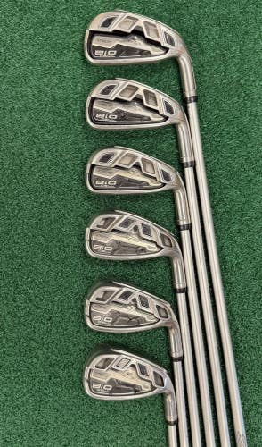Cobra King Bio Cell Silver Iron Set 5-PW Right Hand Senior Flex Graphite Shafts
