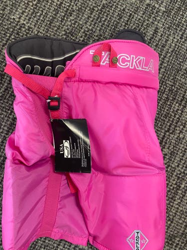 Pink Junior  Medium Tackla EX-PP 44 Hockey Pants (New)