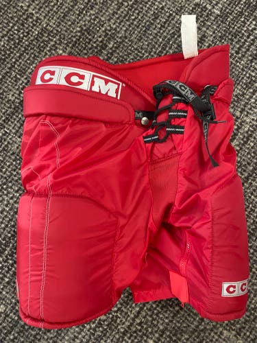 Red Junior X-Large CCM Tacks 492 Hockey Pants (New)