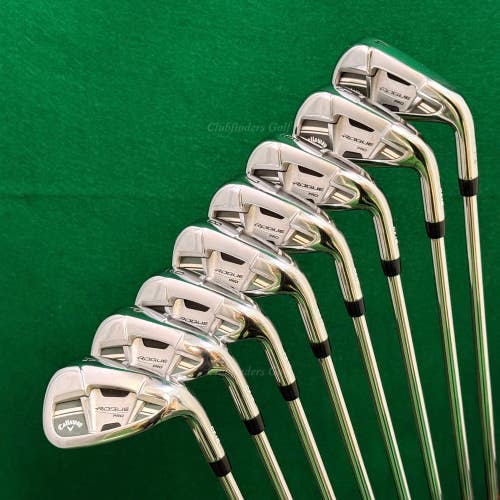 Callaway Rogue Pro CF18 (White) 4-AW Iron Set TT XP 95 ST15 S300 Steel Stiff
