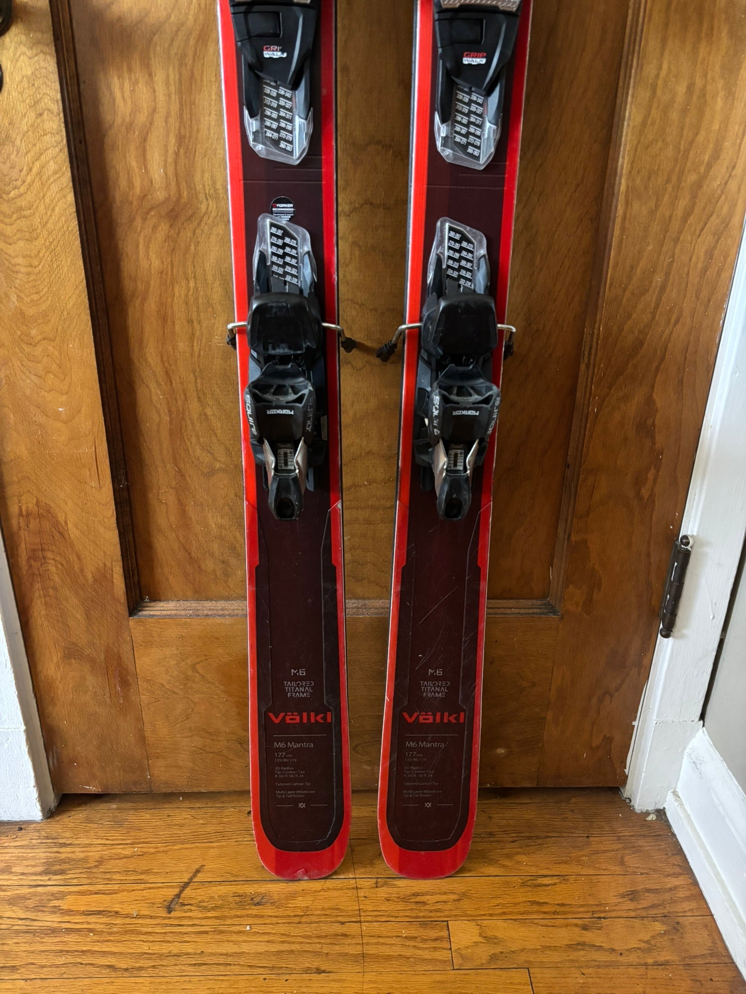 Volkl M5 Mantra Used 2021 Skis (184cm) with Marker Griffon 13 GW