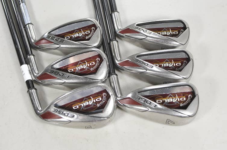 Callaway Diablo Edge 5-PW Iron Set Senior Flex 65g Right Graphite #226237