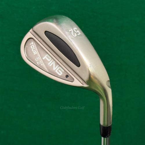Ping Tour Black Dot 52 Gap Wedge Factory Stepped Steel Wedge Flex