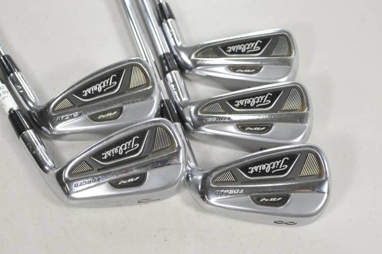 Titleist 712 AP2 6-PW Iron Set Stiff Flex Right KBS Tour Steel #225792
