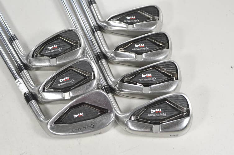 TaylorMade M4 5-PW,AW Iron Set Regular Flex Right KBS MAX 85g Steel #226276