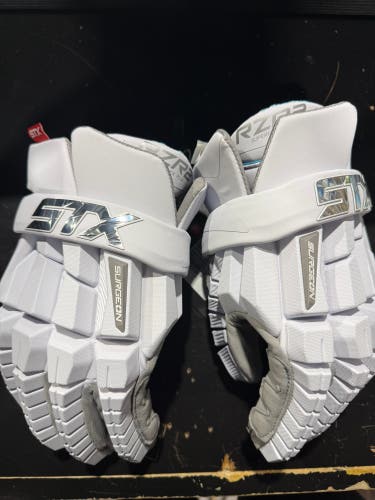 STX Surgeon RZR2 Lacrosse Gloves (New)