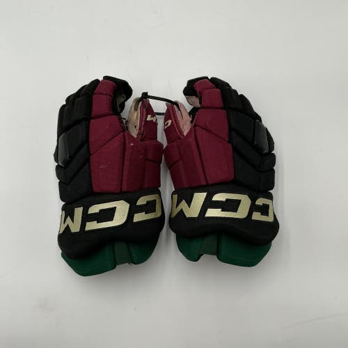 (Used) Arizona Coyotes #16 CCM 14" Pro Stock HGTKPP Gloves