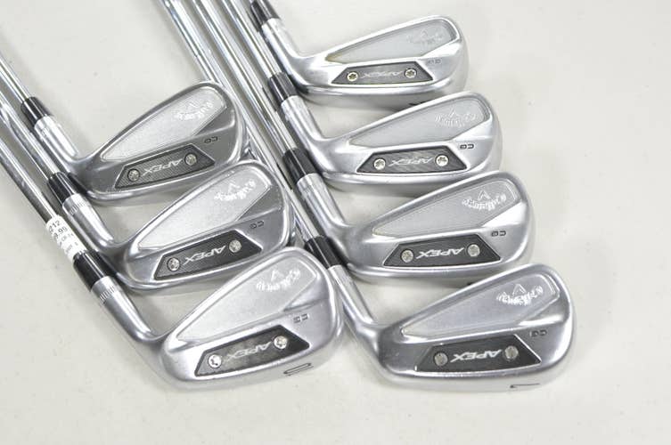 Callaway Apex CB 24 4-10 Iron Set X-Stiff Flex Right DG X100 120g Steel #226212
