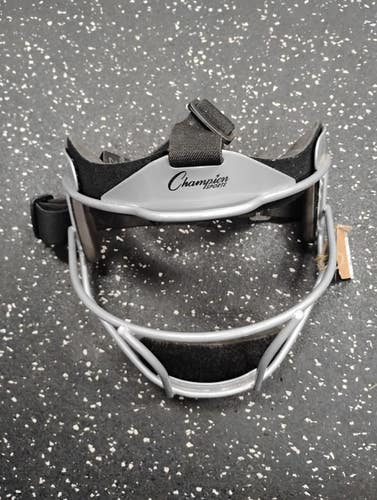 Used Champion Sports FIELDERS MASK BB/SB Fielders Mask Grey One Size 11849-S000044061
